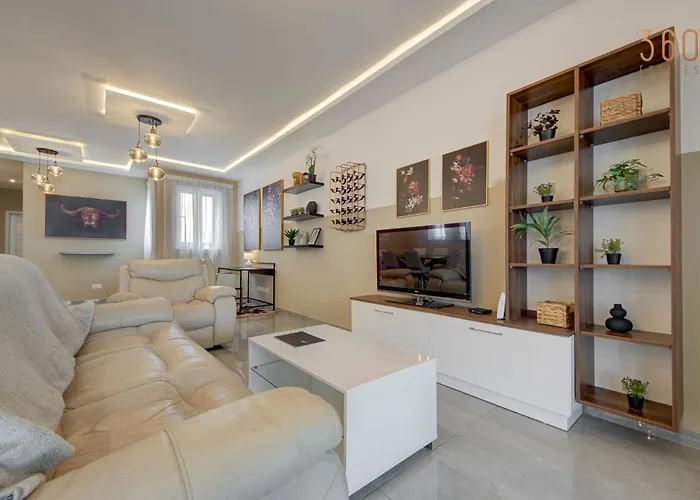 Fully Equipped 2br With Pool & Gym Access By 360 Estates * St. Paul's Bay